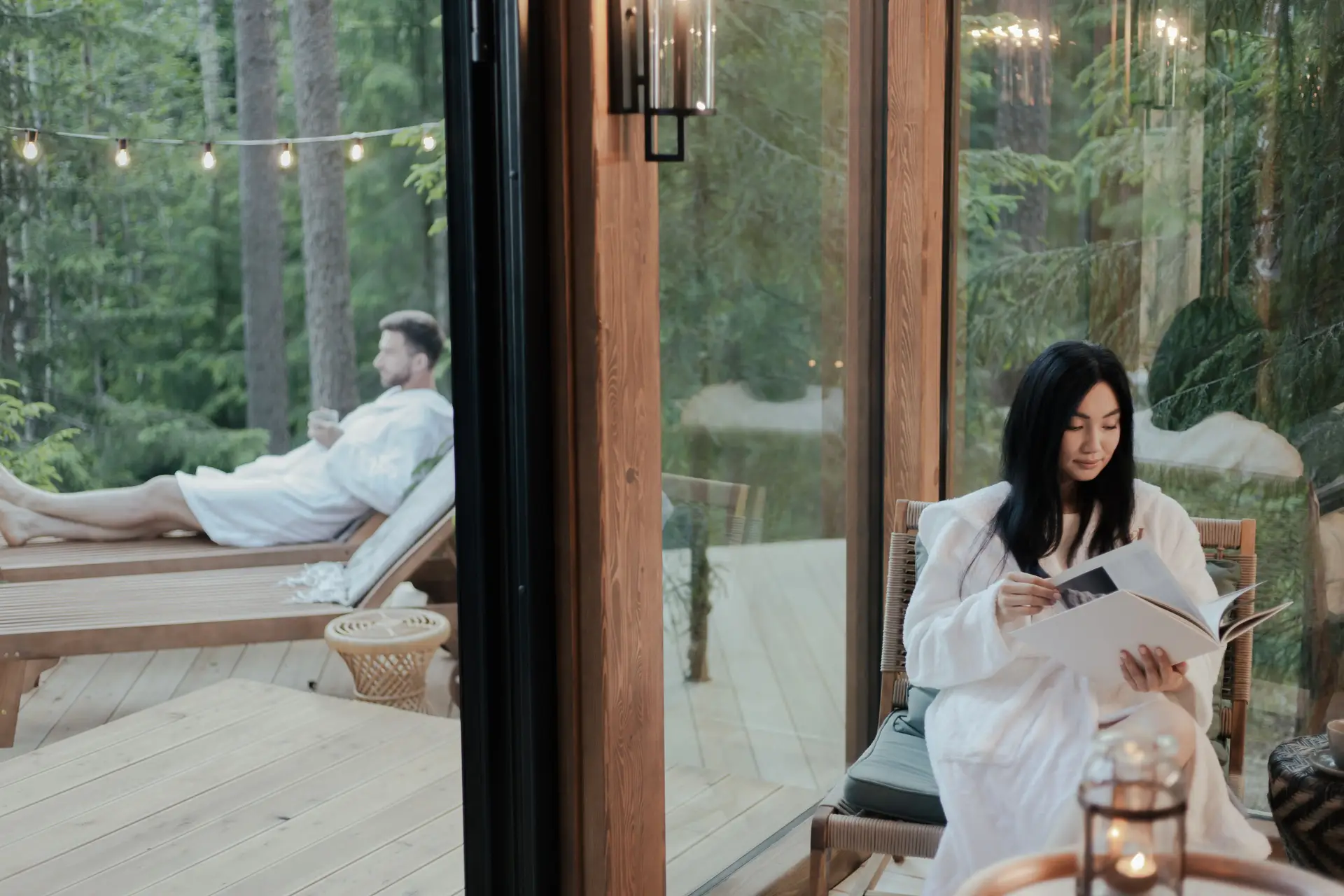 Nature forest retreat
